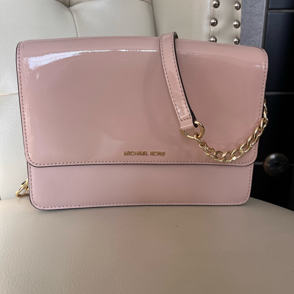 Michael Kors Blush Crossbody 9.25Lx6.5Hx1.5W